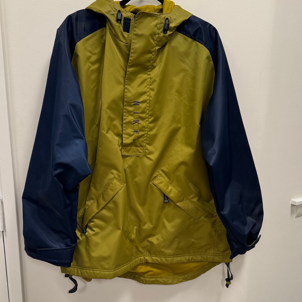 Nike Olive and Navy Hooded Jacket
